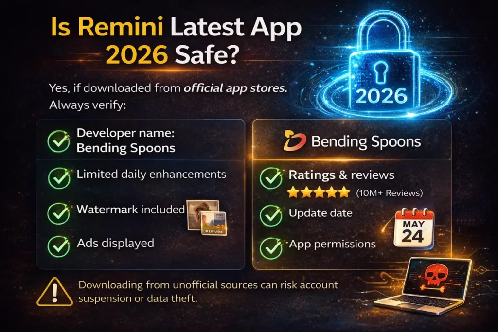 Remini latest app 2026 safe official download