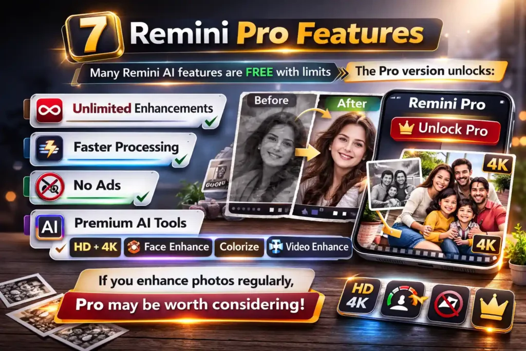 Remini ai 2026 pro